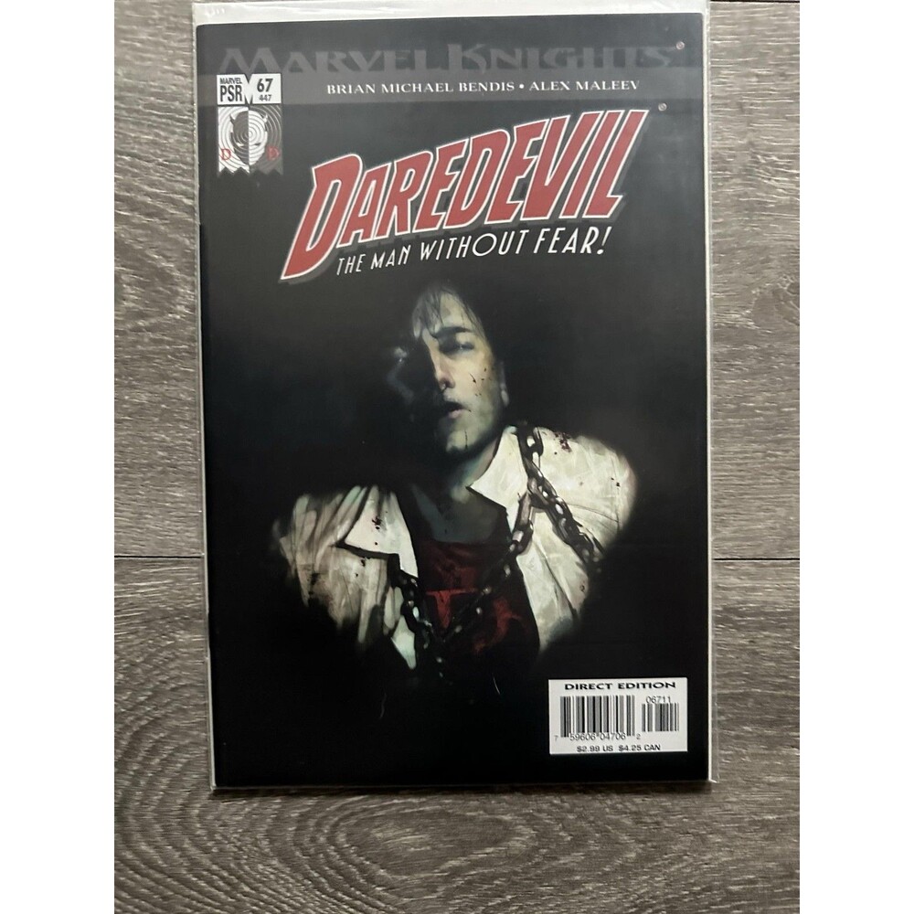 Marvel Daredevil #67 Single Issue Comic Color The Man Without Fear Bendis Maleev